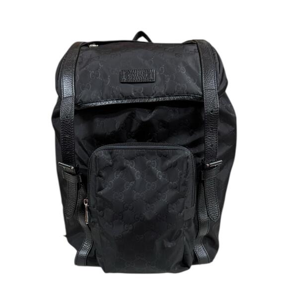 GUCCI Black Backpack main image 5